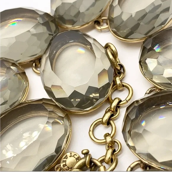 J. Crew Bold Smoky Jeweled Necklace - Picture 3 of 5